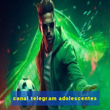 canal telegram adolescentes